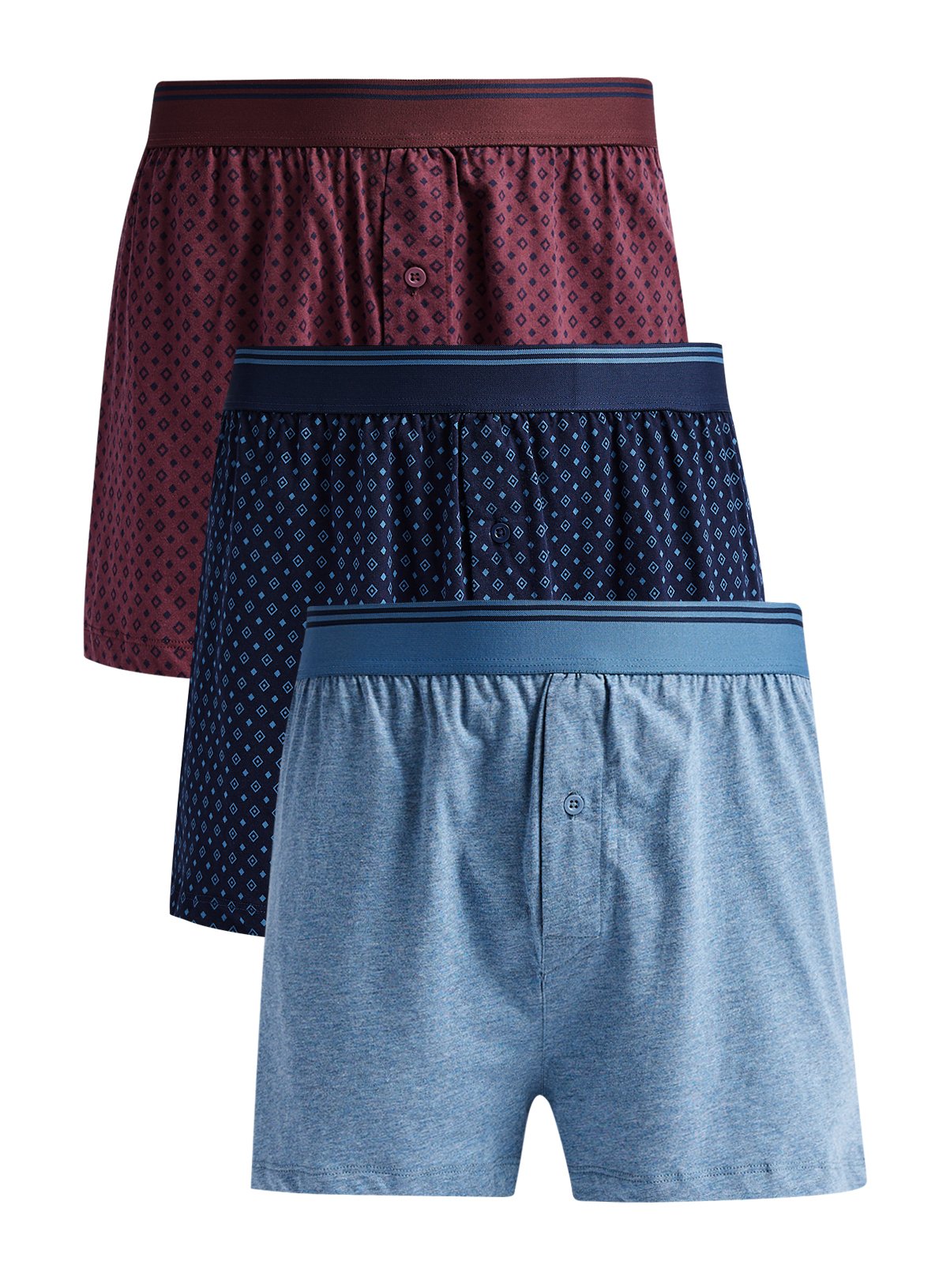 Pure Cotton Jersey Boxers 3-Pack XXL - Image 2 thumbnail